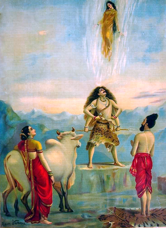 Bhagiratha and Ganga